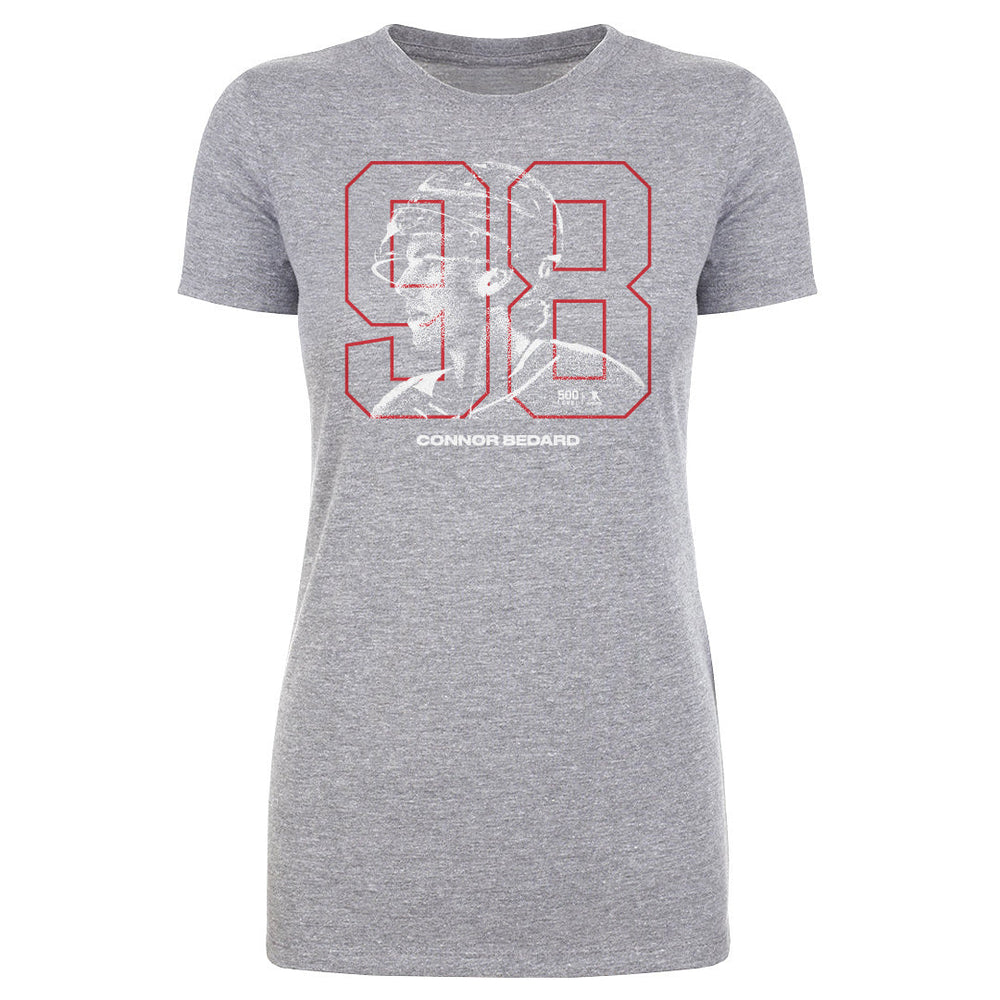 Connor Bedard Chicago Overlay WHT (ONLINE ORDER ONLY)