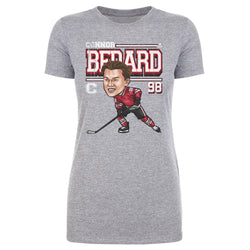 Connor Bedard Chicago Cartoon WHT (ONLINE ORDER ONLY)