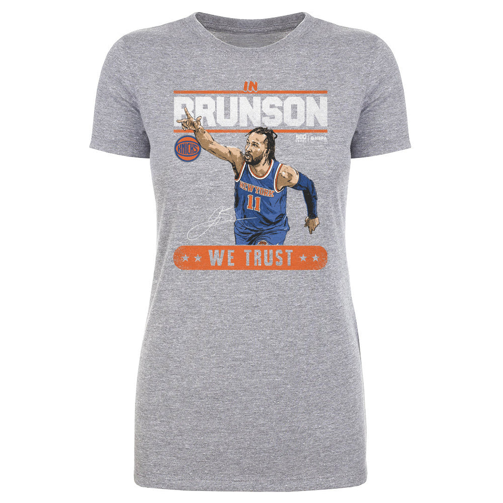 Jalen Brunson New York Knicks Trust WHT (ONLINE ORDER ONLY)