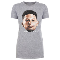 Patrick Mahomes Kansas City Vintage Head WHT