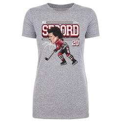 Al Secord Chicago Cartoon WHT (ONLINE ORDER ONLY)