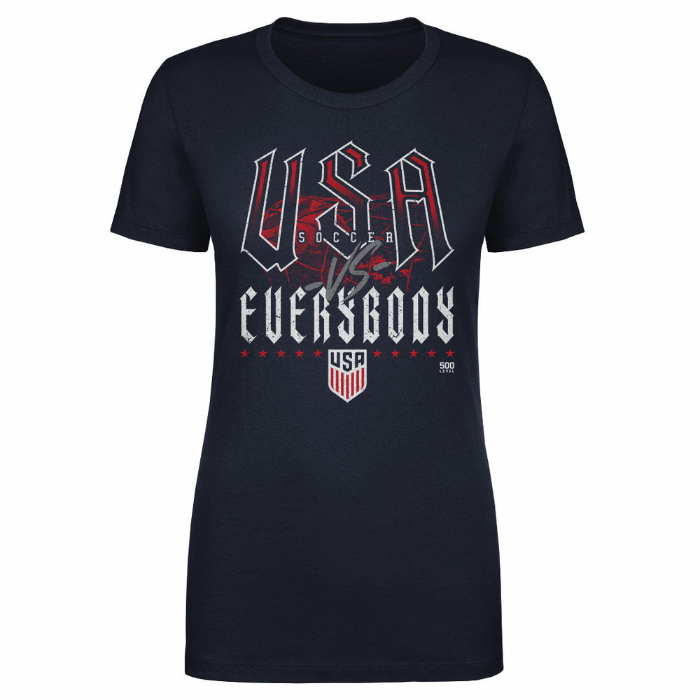 U.S. Soccer Vs. Everybody Grunge WHT