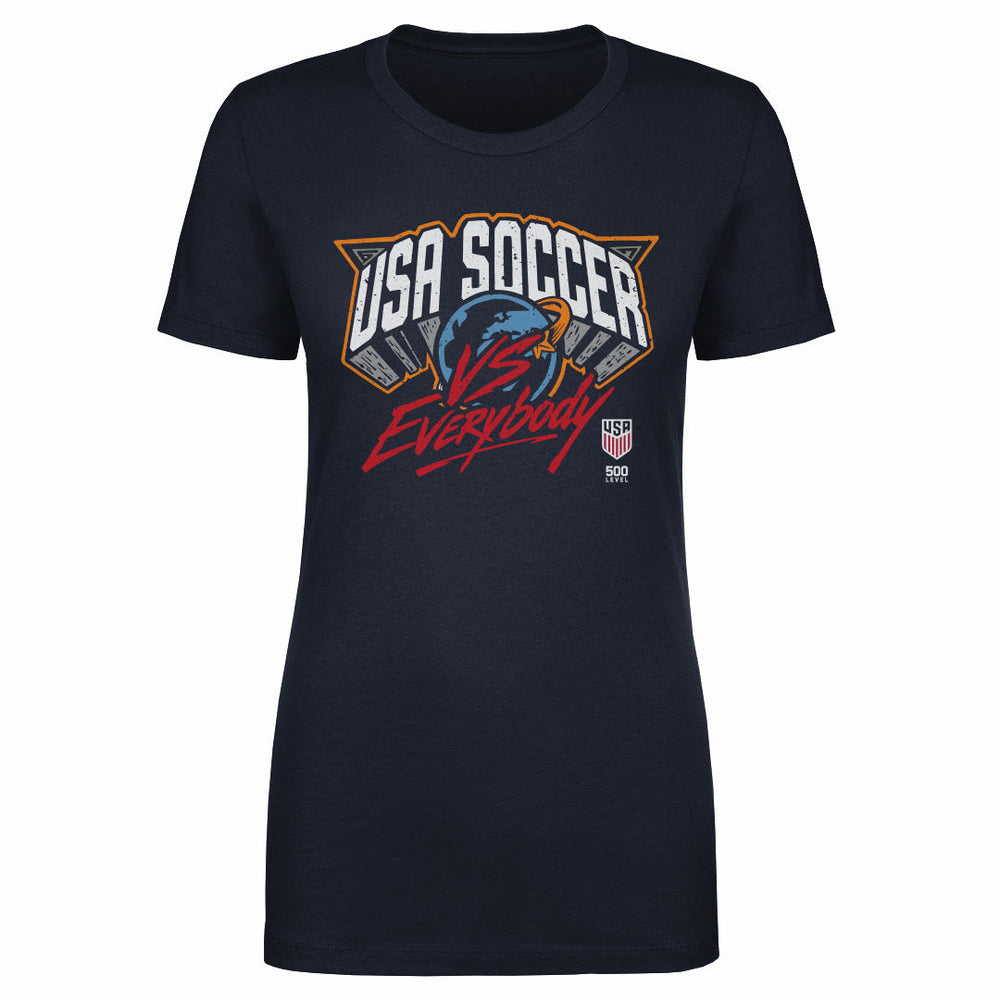 U.S. Soccer Vs. Everybody Graphic WHT