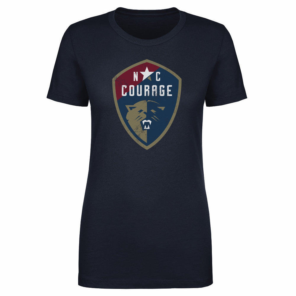 North Carolina Courage Vintage Primary Logo WHT (ONLINE ORDER ONLY)