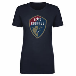 North Carolina Courage Vintage Primary Logo WHT (ONLINE ORDER ONLY)