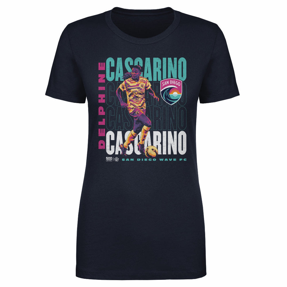 Delphine Cascarino San Diego Wave FC Repeat WHT (ONLINE ORDER ONLY)