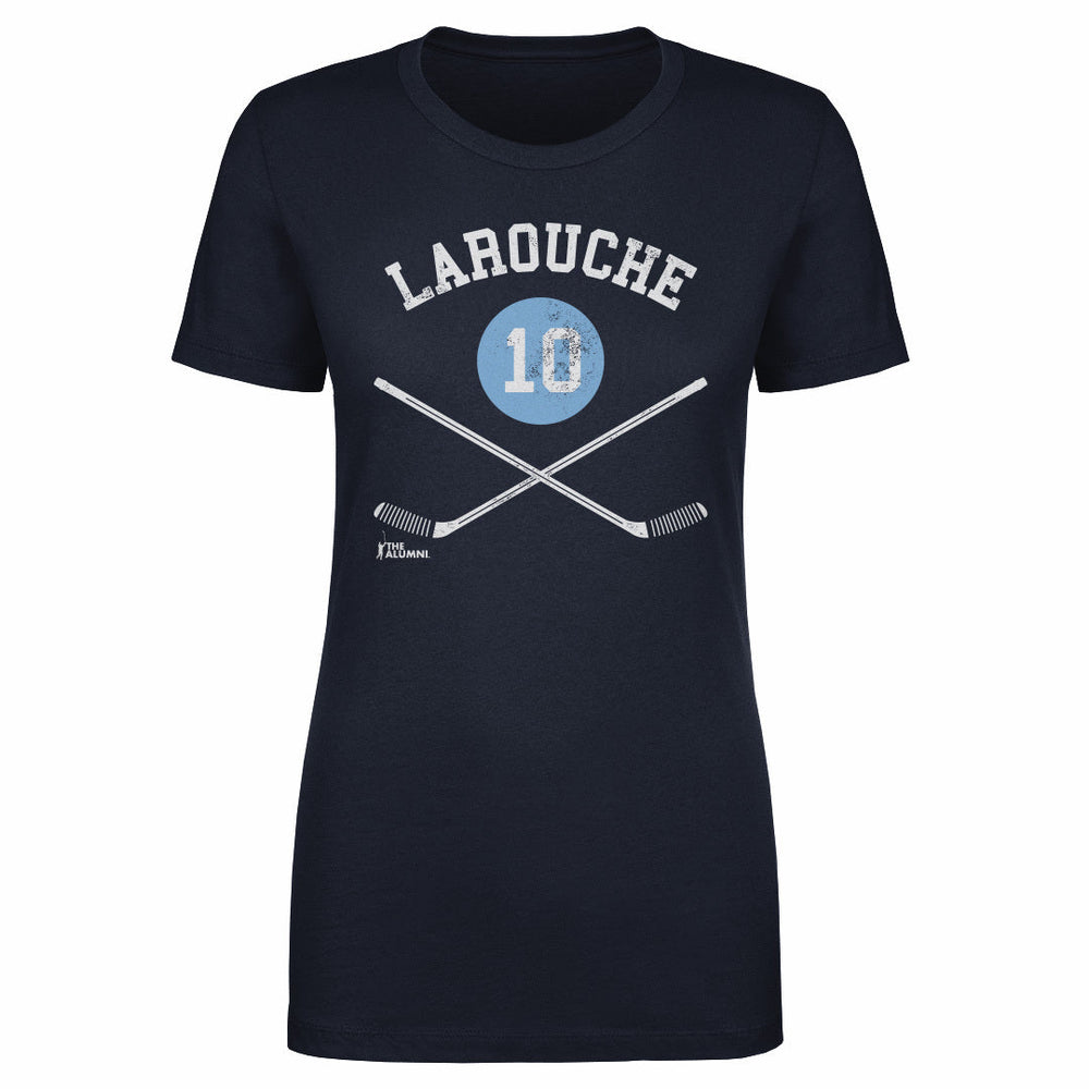 Pierre Larouche Pittsburgh 10 Sticks WHT