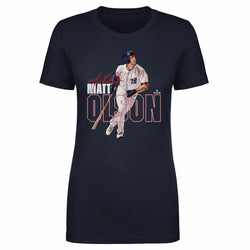 Matt Olson Atlanta Stance WHT