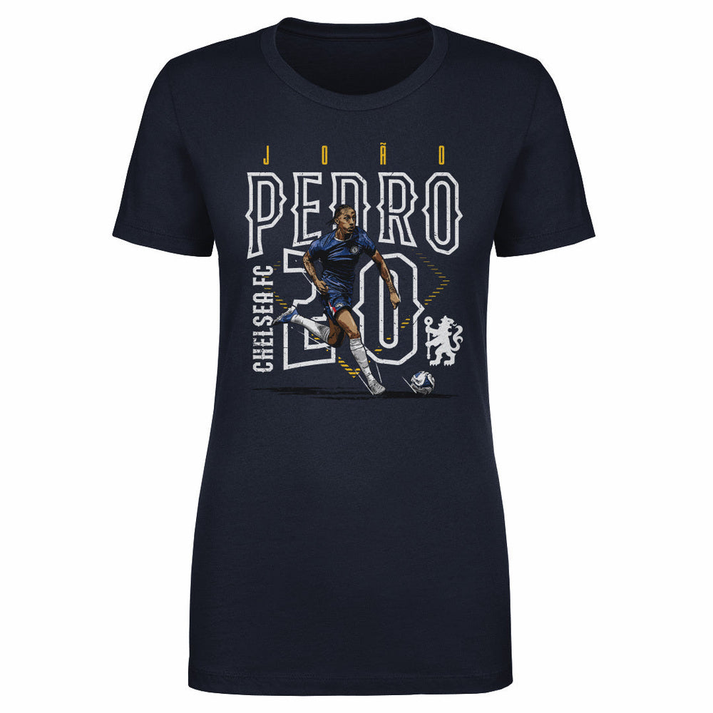 Joao Pedro Chelsea FC Outline Number WHT (ONLINE ORDER ONLY)