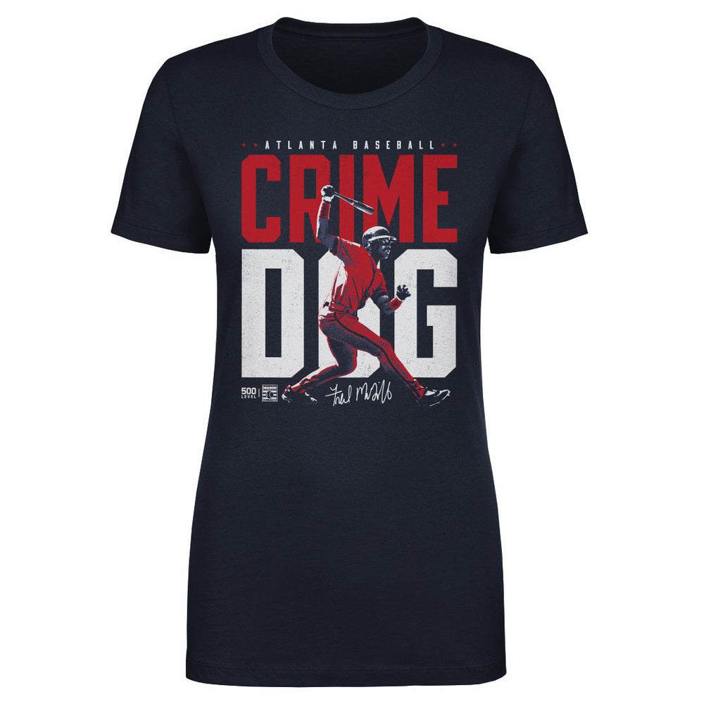 Fred McGriff Atlanta Crime Dog WHT