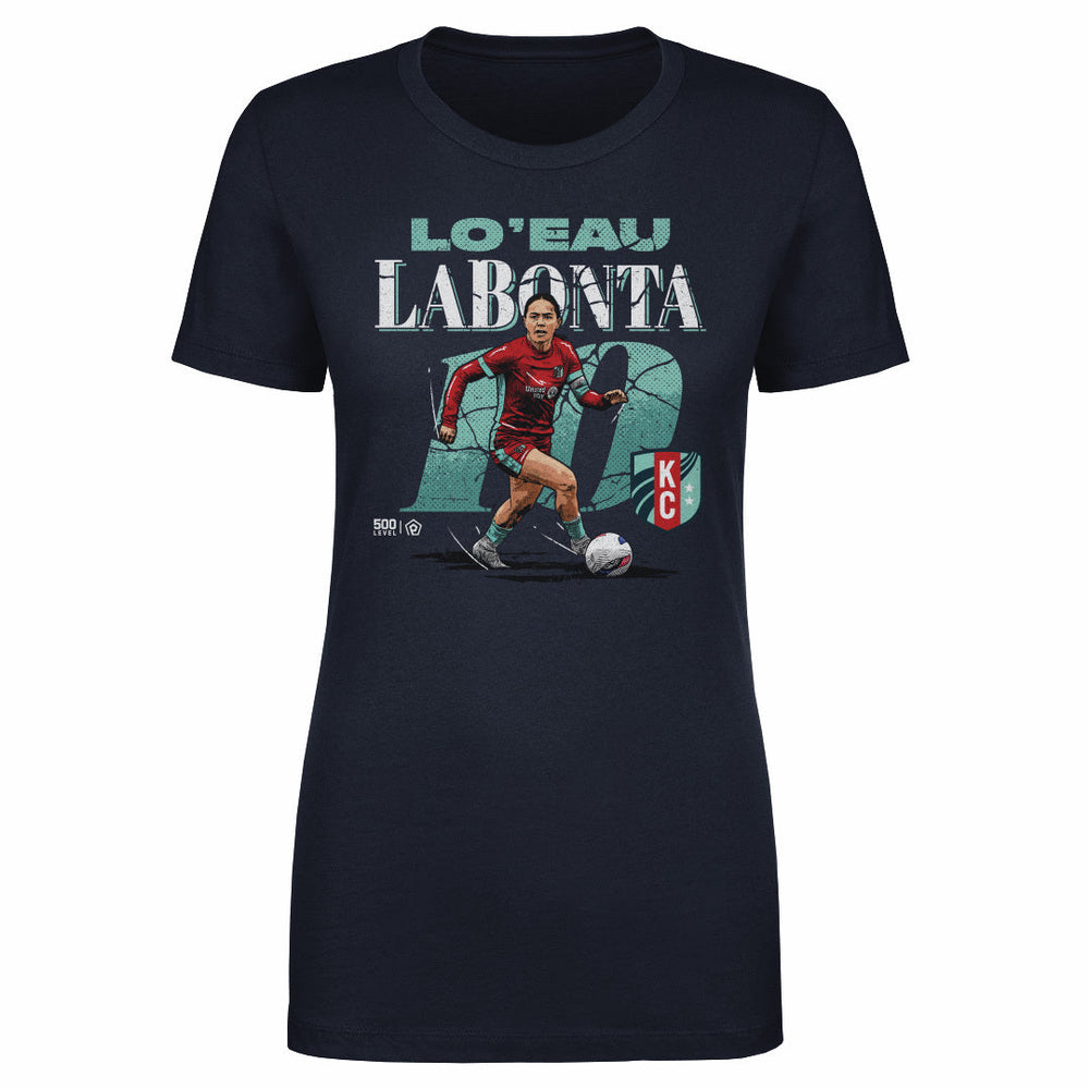 Lo'eau LaBonta Kansas City Current Cracked Number WHT (ONLINE ORDER ONLY)