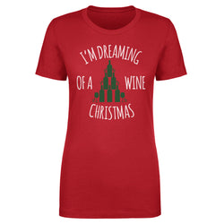 Christmas I'm Dreaming Of A Wine Christmas WHT (ONLINE ORDER ONLY)