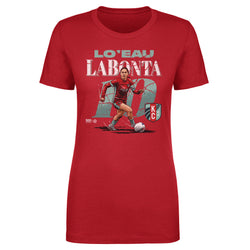Lo'eau LaBonta Kansas City Current Cracked Number WHT (ONLINE ORDER ONLY)