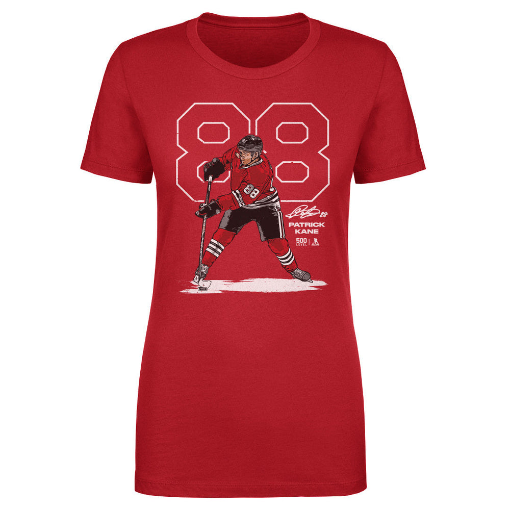 Patrick Kane Chicago Outline WHT (ONLINE ORDER ONLY)