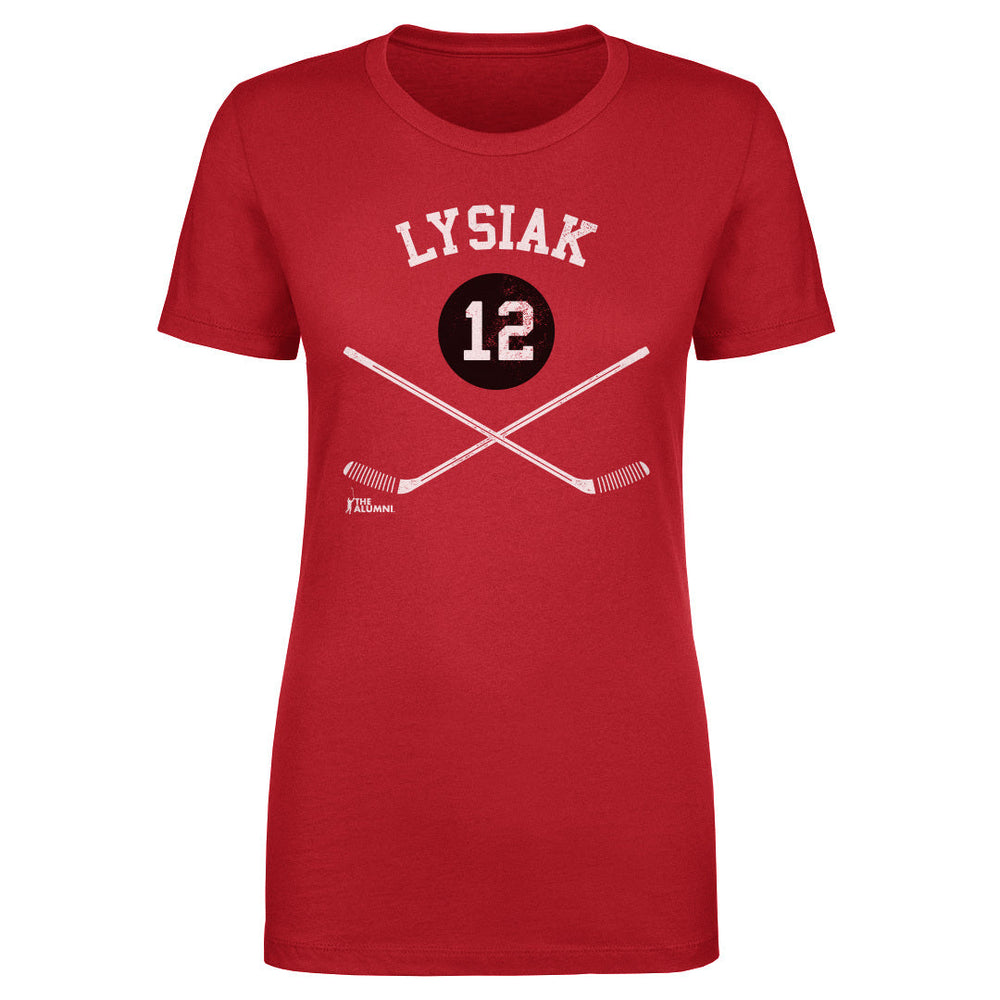 Tom Lysiak Chicago 12 Sticks WHT (ONLINE ORDER ONLY)