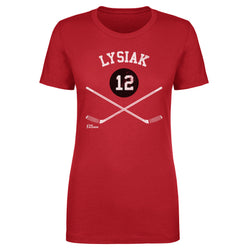 Tom Lysiak Chicago 12 Sticks WHT (ONLINE ORDER ONLY)