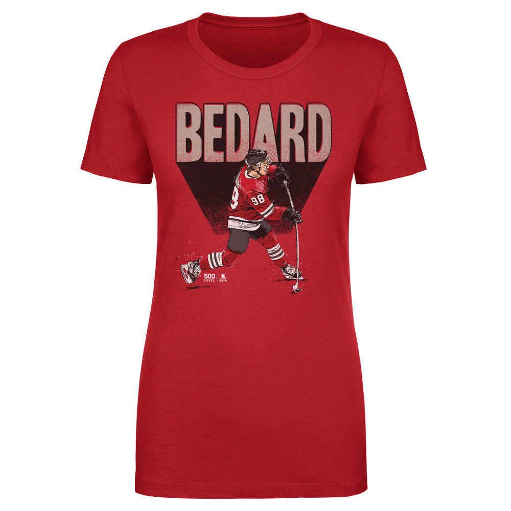 Connor Bedard Chicago Bold WHT (ONLINE ORDER ONLY)