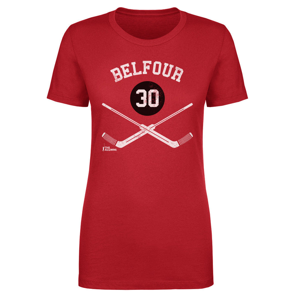 Ed Belfour Chicago 30 Goalie Sticks WHT (ONLINE ORDER ONLY)