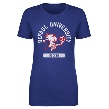 DePaul Blue Demons Mascot Soccer WHT