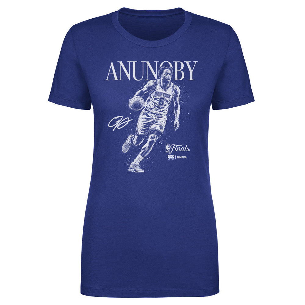 OG Anunoby New York Knicks NBA Finals 2026 Mono WHT (ONLINE ORDER ONLY)