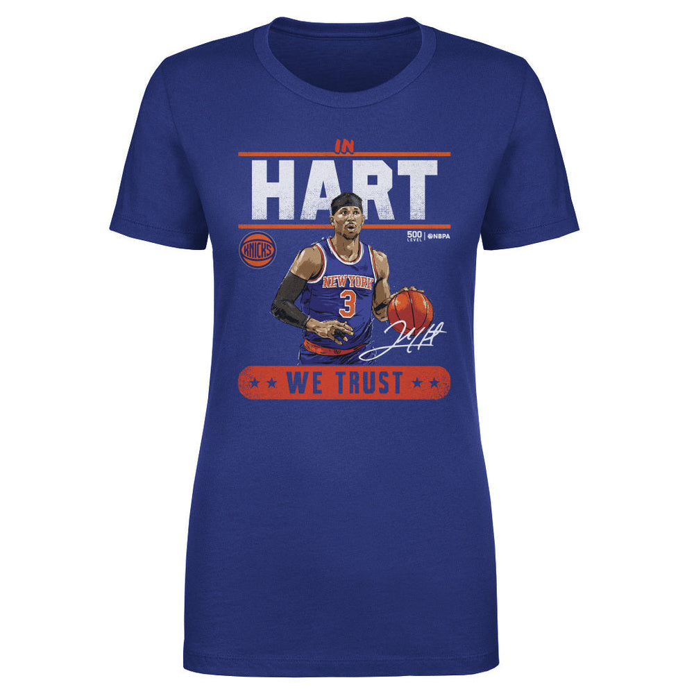 Josh Hart New York Knicks Trust WHT (ONLINE ORDER ONLY)