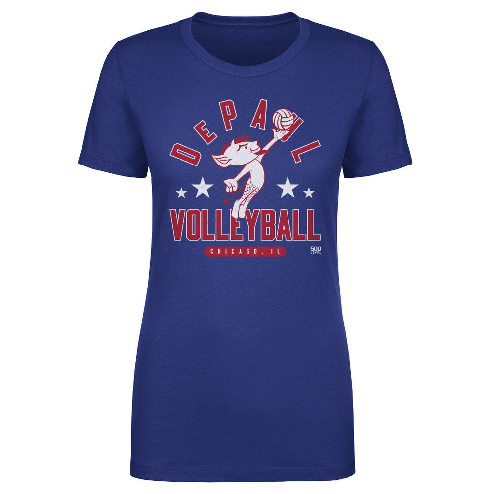 DePaul Blue Demons Vintage Volleyball WHT (ONLINE ORDER ONLY)