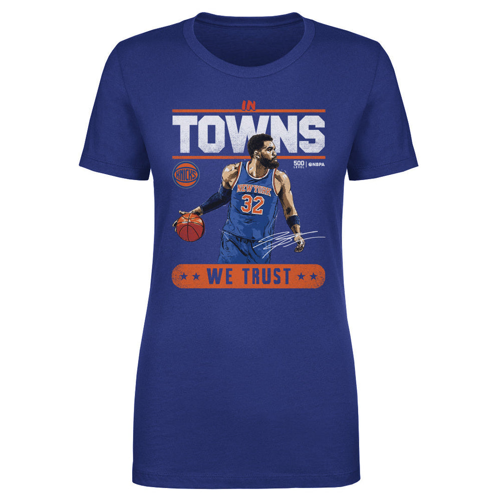 Karl-Anthony Towns New York Knicks Trust WHT (ONLINE ORDER ONLY)