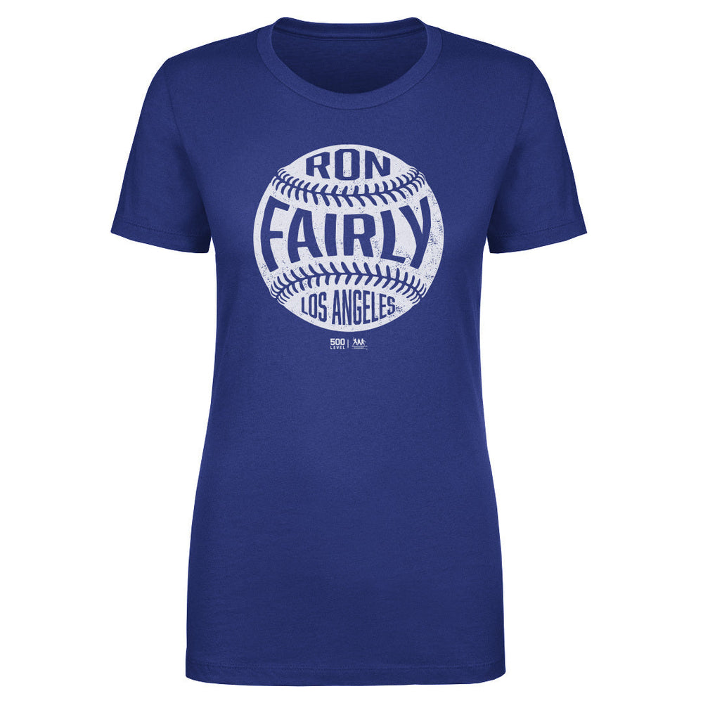 Ron Fairly Los Angeles D Vintage Baseball WHT (ONLINE ORDER ONLY)