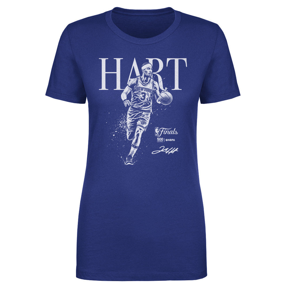 Josh Hart New York Knicks NBA Finals 2026 Mono WHT (ONLINE ORDER ONLY)