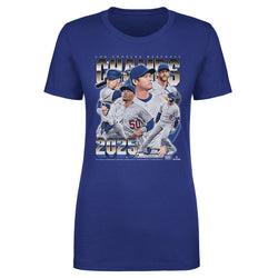 Los Angeles D Baseball 2025 Champs Vintage WHT (ONLINE ORDER ONLY)
