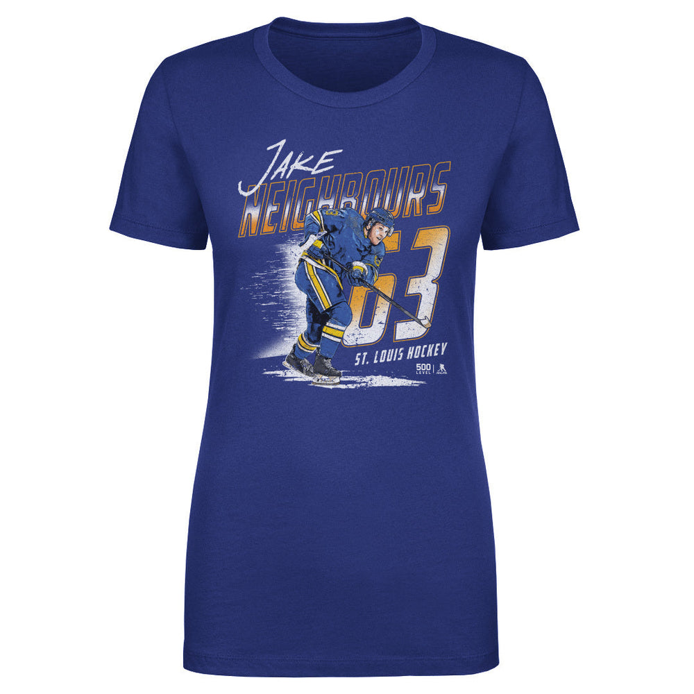 Jake Neighbours St. Louis Player Number WHT (ONLINE ORDER ONLY)
