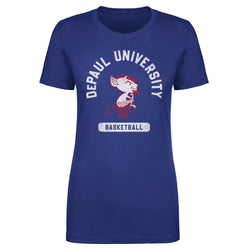 DePaul Blue Demons Mascot Basketball WHT