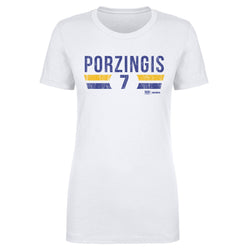 Kristaps Porzingis Golden State Warriors Font (ONLINE ORDER ONLY)