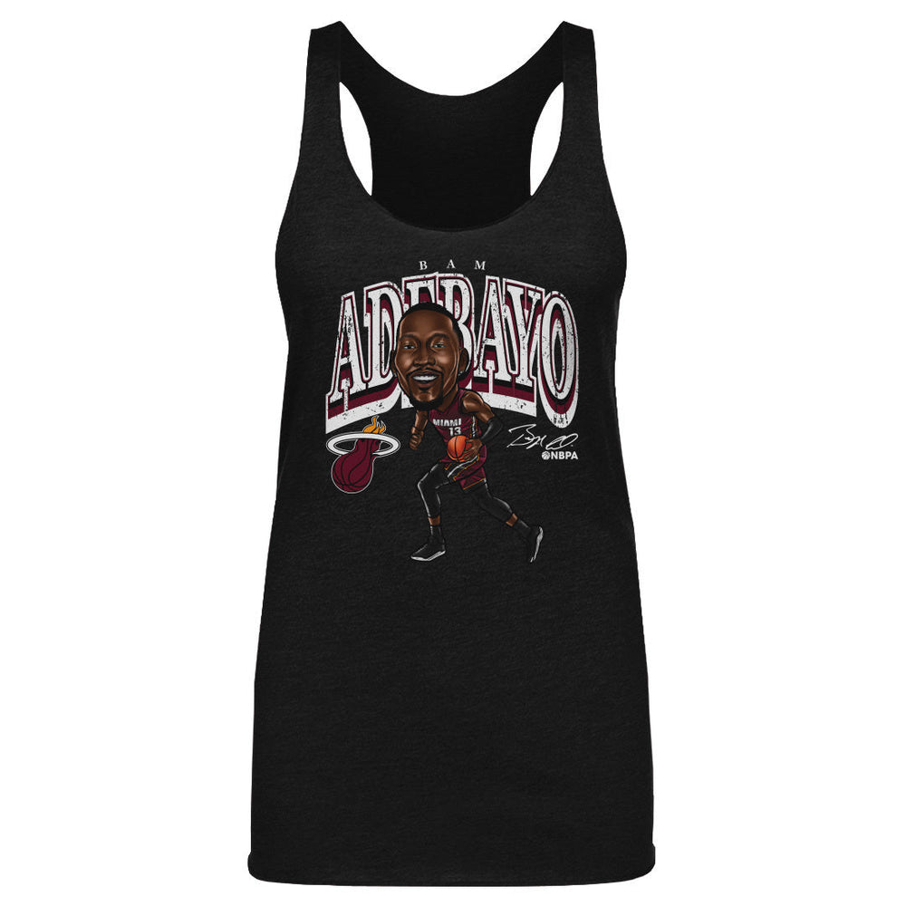 Bam Adebayo Miami Heat Cartoon WHT (ONLINE ORDER ONLY)