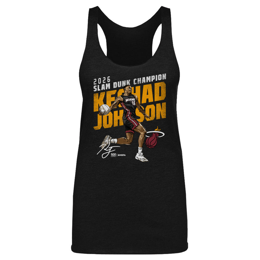 Keshad Johnson Miami Heat 2026 Slam Dunk Champion WHT (ONLINE ORDER ONLY)