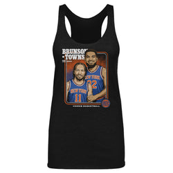 Jalen Brunson & Karl-Anthony Towns New York Knicks Step Brothers WHT (ONLINE ORDER ONLY)
