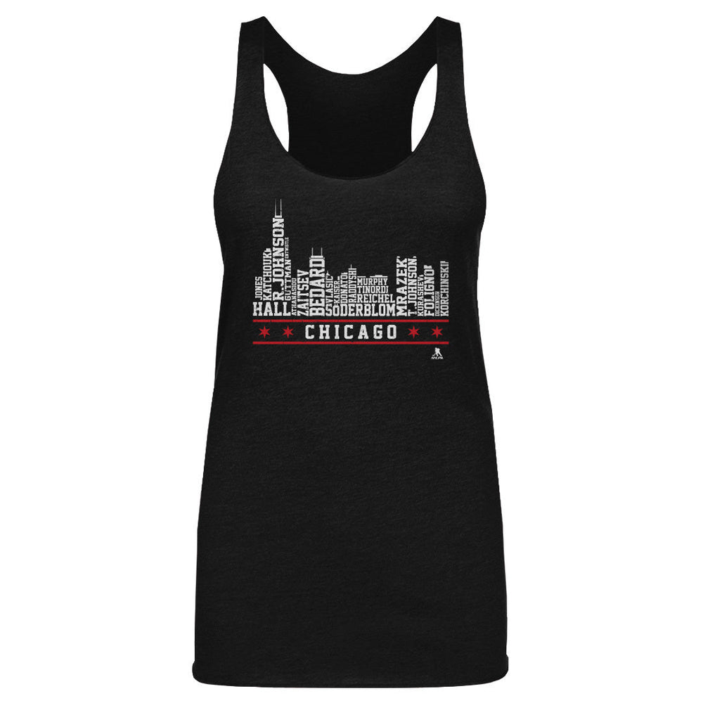 Chicago Hockey Roster Skyline 23 WHT (ONLINE ORDER ONLY)