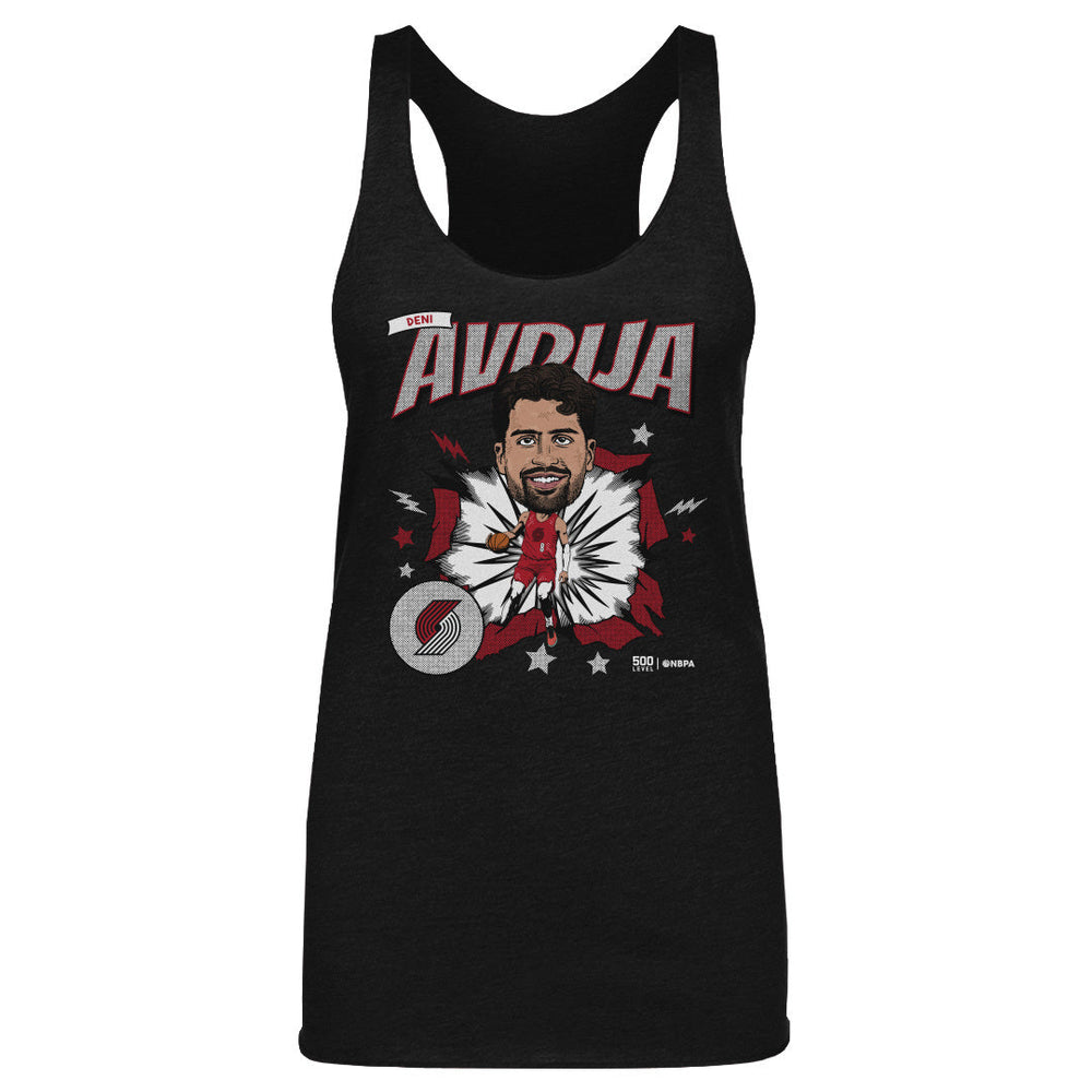 Deni Avdija Portland Trail Blazers Caricature WHT (ONLINE ORDER ONLY)