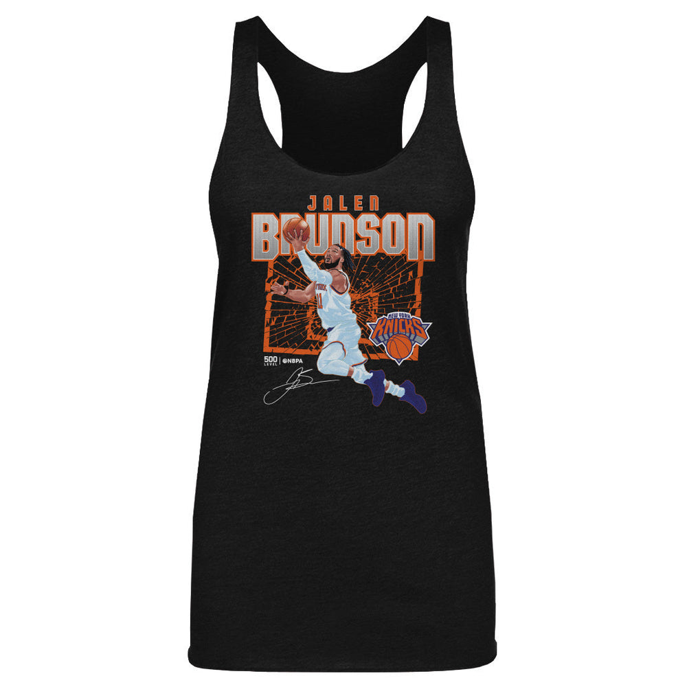 Jalen Brunson New York Knicks Shattered WHT (ONLINE ORDER ONLY)