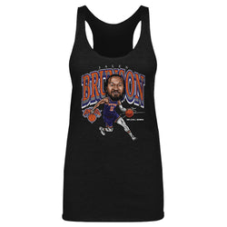 Jalen Brunson New York Knicks Cartoon WHT (ONLINE ORDER ONLY)