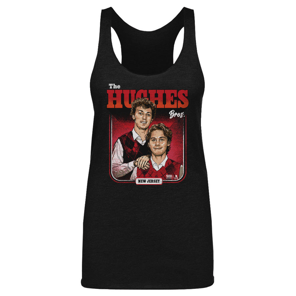 Luke Hughes & Jack Hughes New Jersey Step Brothers WHT (ONLINE ORDER ONLY)