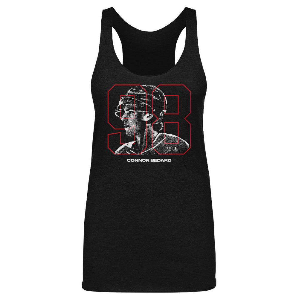 Connor Bedard Chicago Overlay WHT (ONLINE ORDER ONLY)