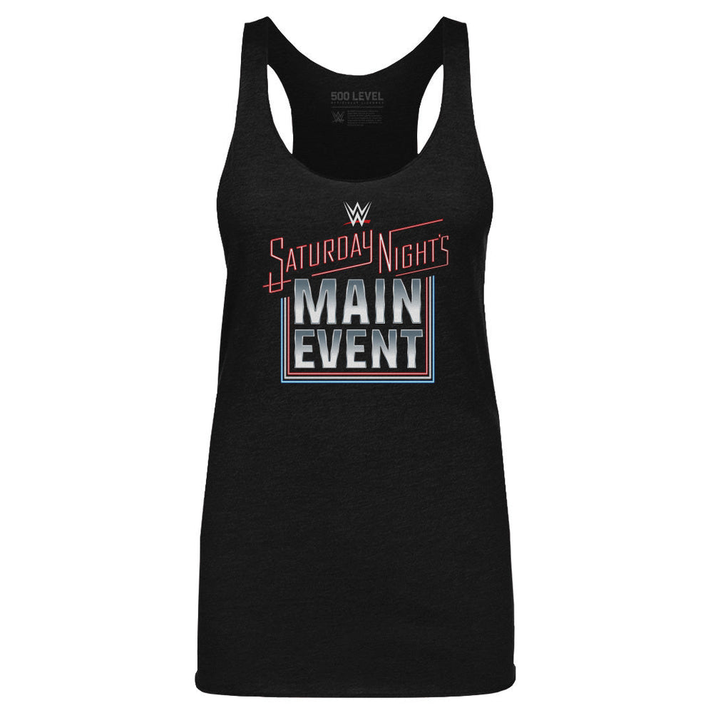 WWE Saturday Night's Main Event 2024 Logo WHT