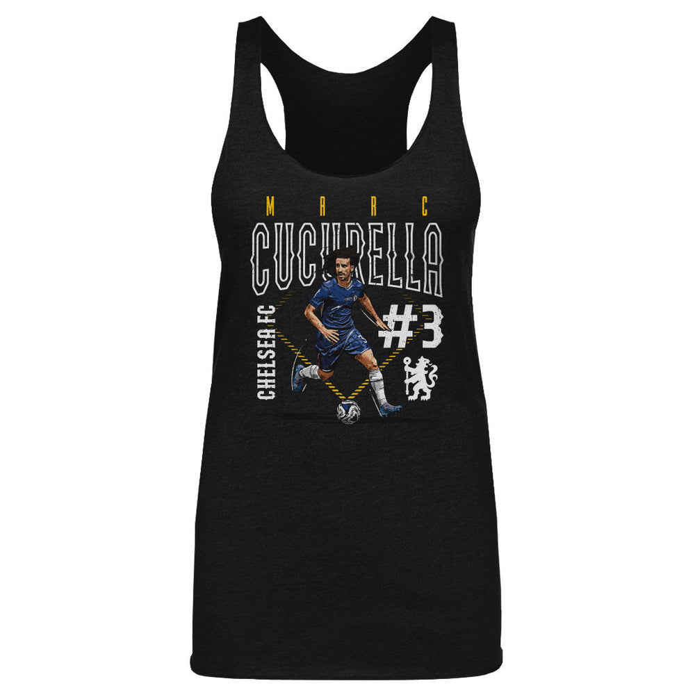 Marc Cucurella Chelsea FC Outline Number WHT (ONLINE ORDER ONLY)