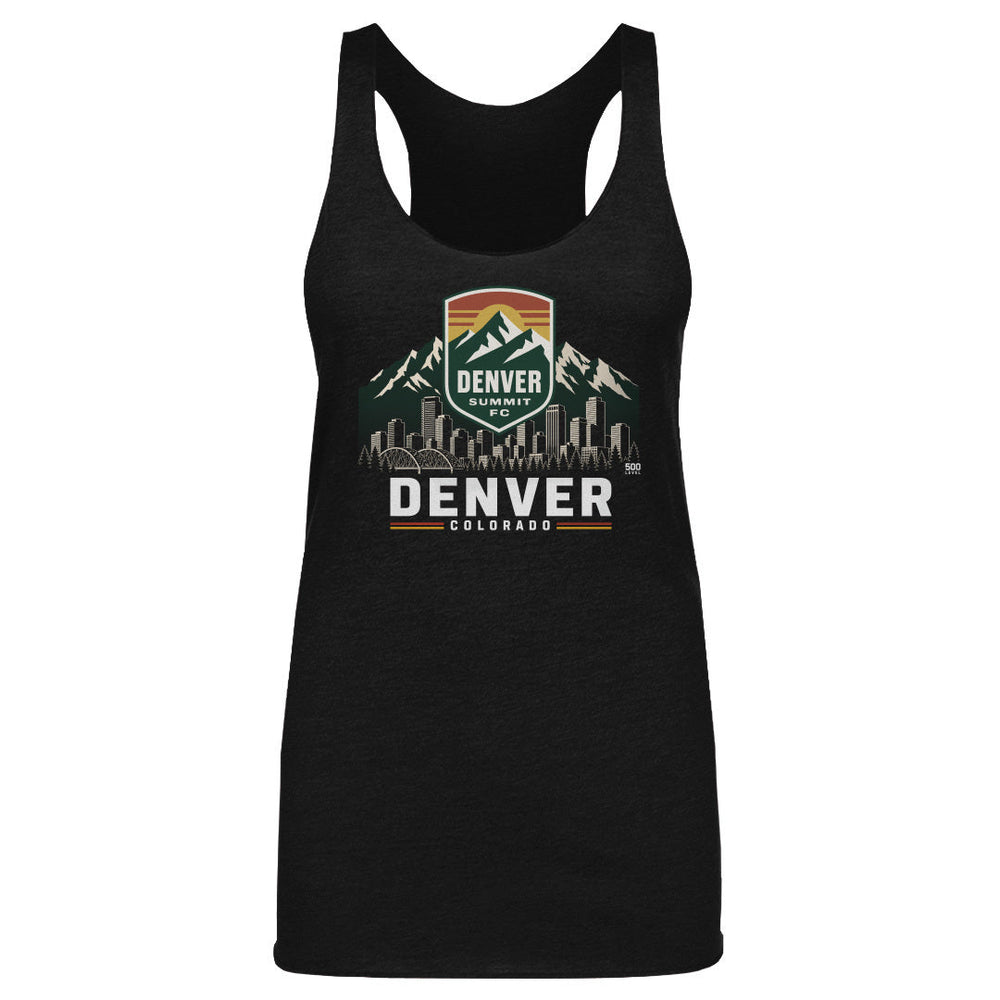 Denver Summit FC Skyline Logo WHT (ONLINE ORDER ONLY)