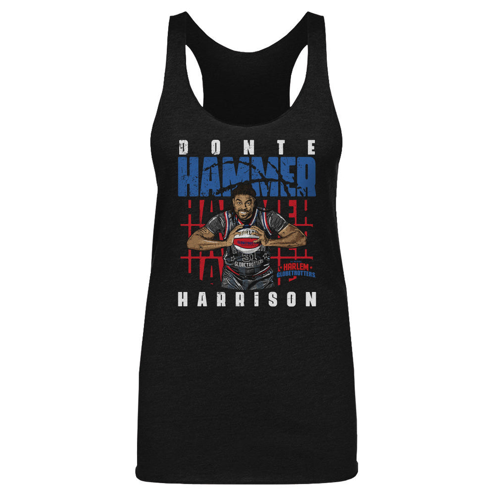 Hammer Harrison Harlem Globetrotters Pose WHT (ONLINE ONLY)