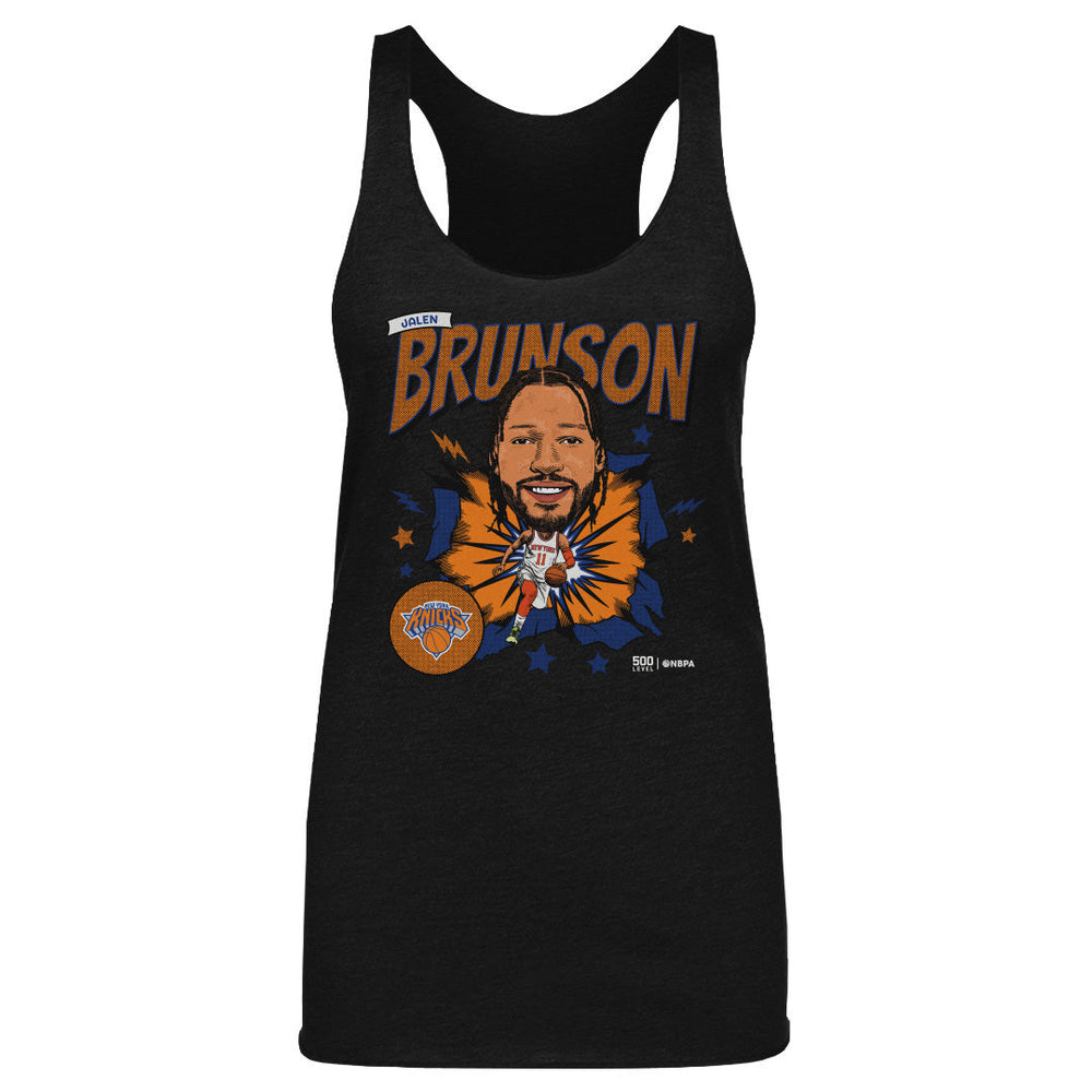 Jalen Brunson New York Knicks Caricature Retro WHT (ONLINE ORDER ONLY)