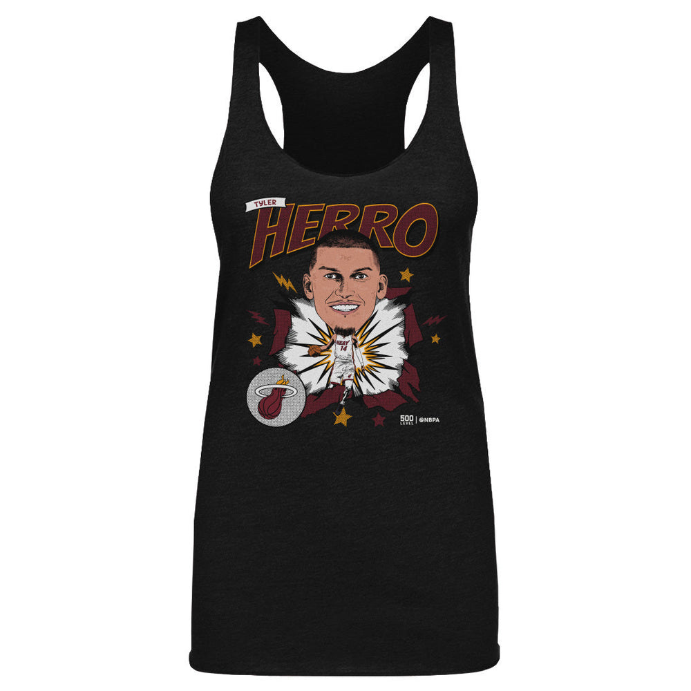 Tyler Herro Miami Heat Caricature WHT (ONLINE ORDER ONLY)