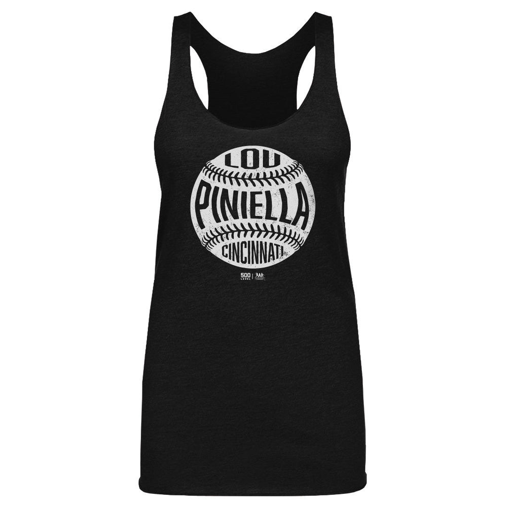 Lou Piniella Cincinnati Vintage Baseball WHT (ONLINE ORDER ONLY)