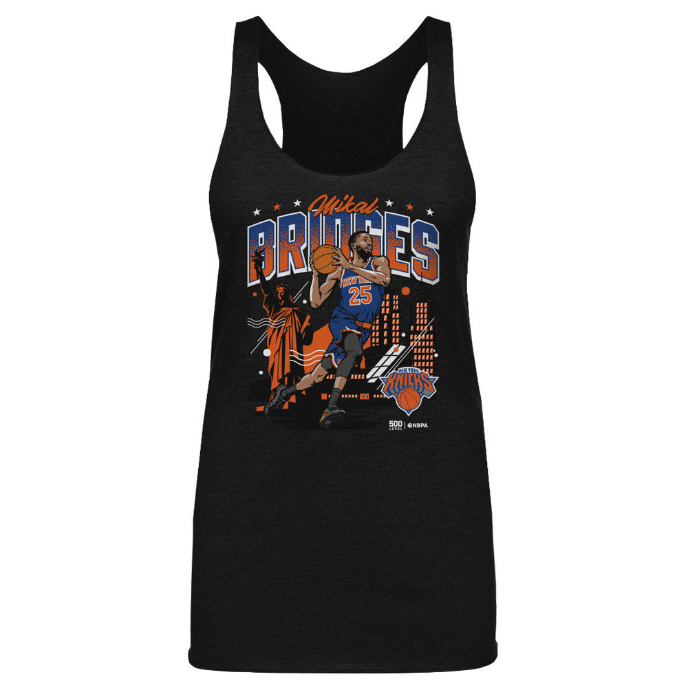 Mikal Bridges New York Knicks Skyline WHT (ONLINE ORDER ONLY)